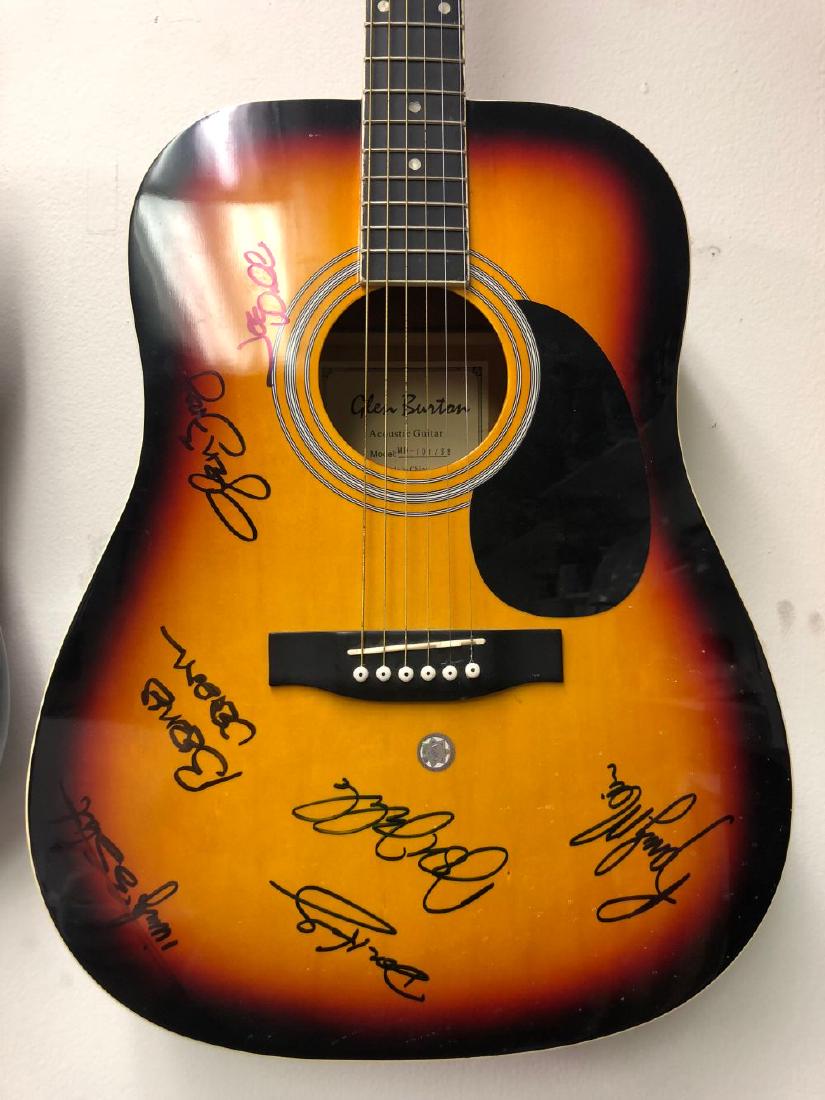 Eagles All Members Signed Acoustic Guitar (1 of 1)