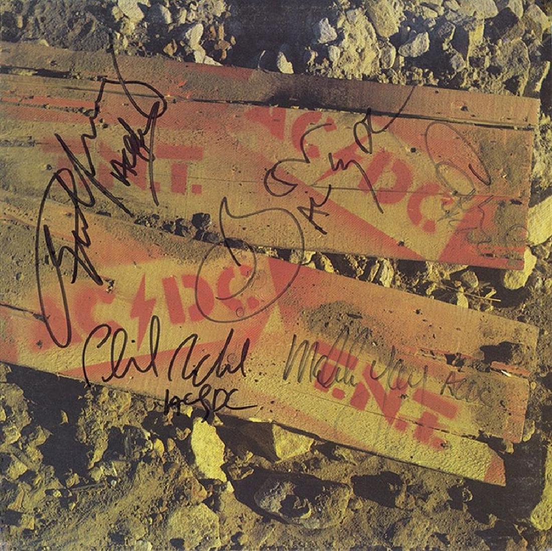 AC/DC Signed Australian T.N.T Album (1 of 1)