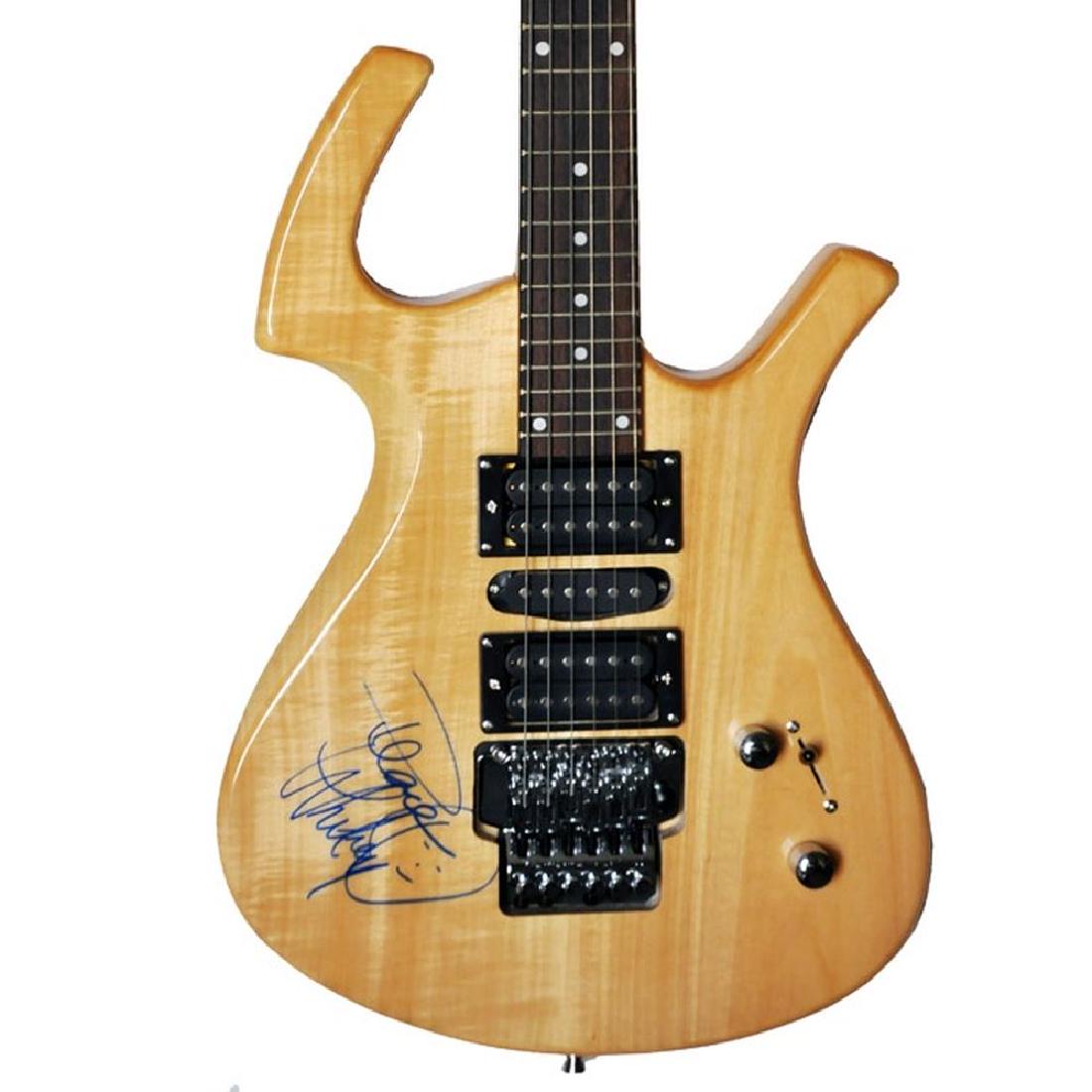 Whitney Houston Signed Natural PS-Style Guitar (1 of 1)