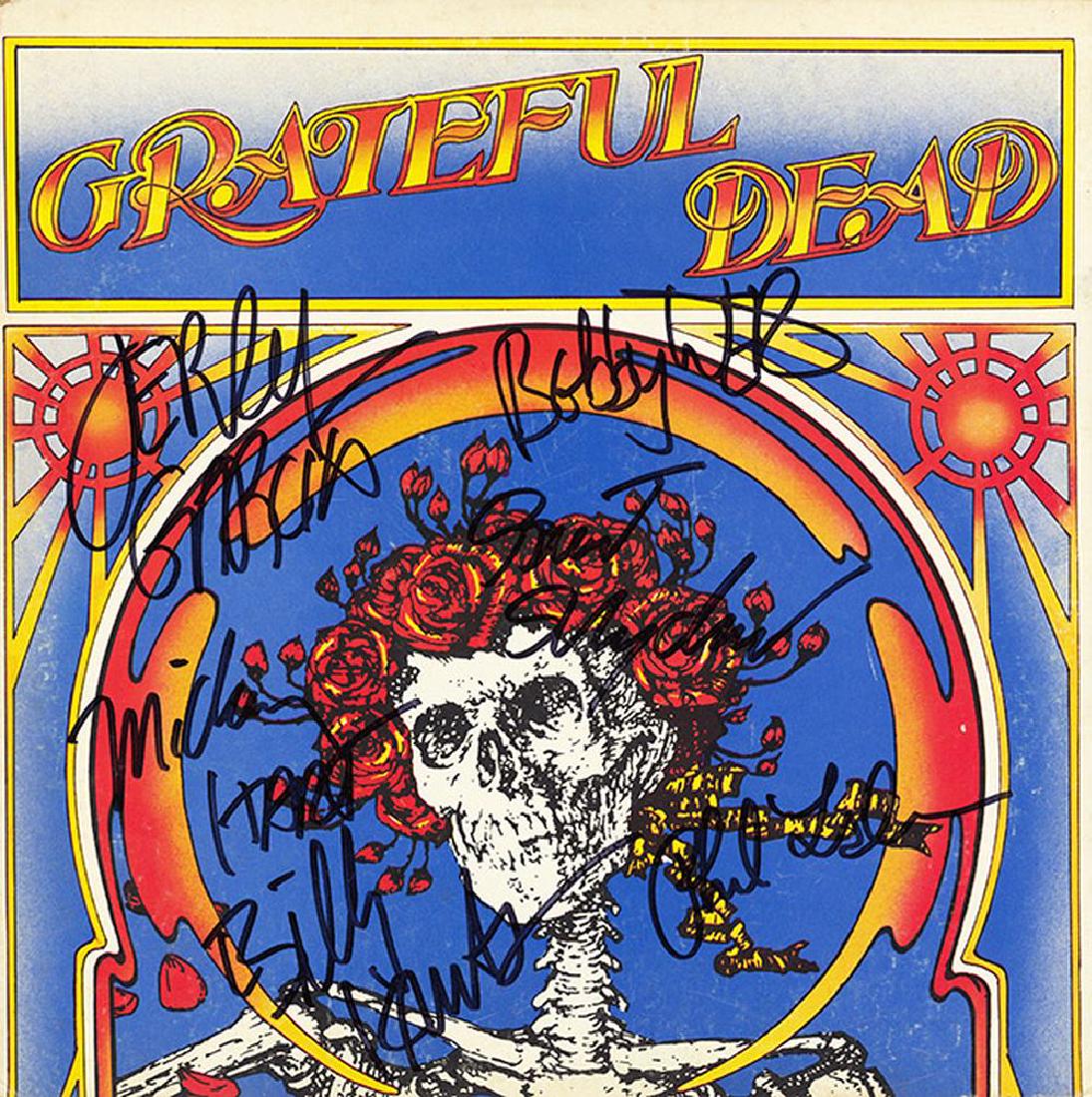 Grateful Dead Band Signed Self Titled Album (1 of 1)