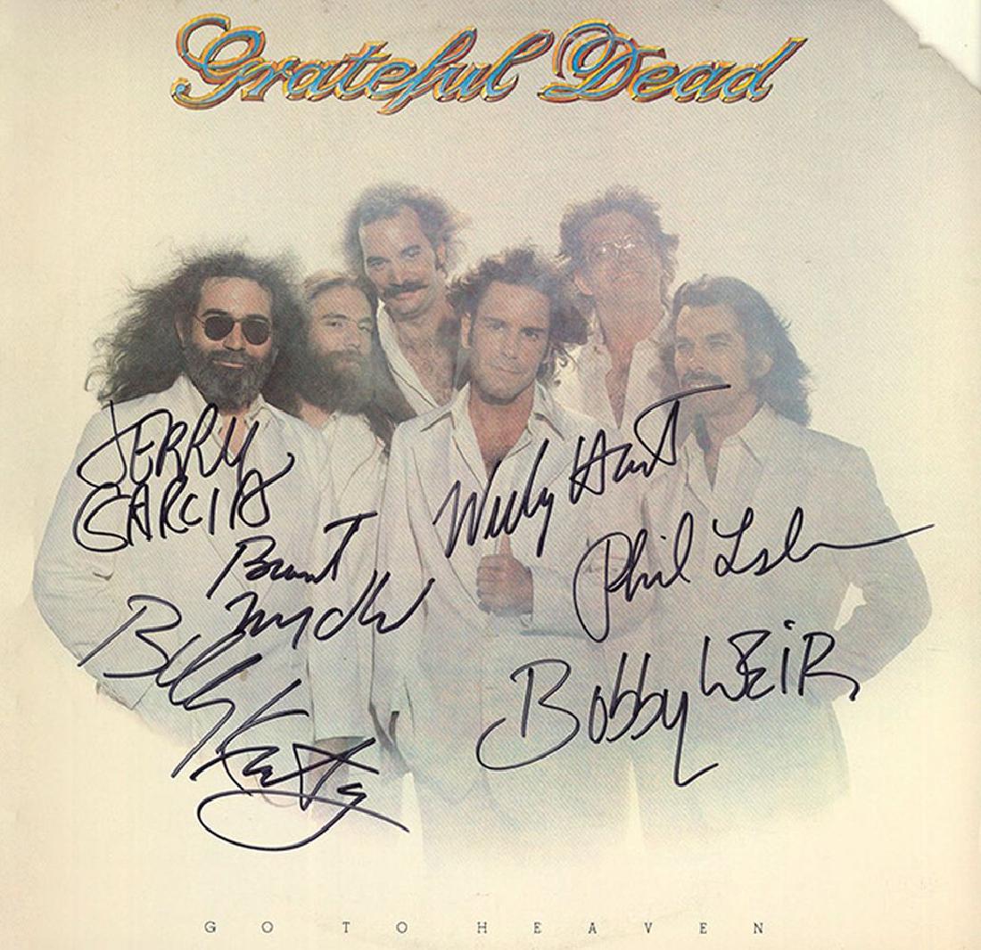 Grateful Dead "Go to Heaven" Signed Album (1 of 1)