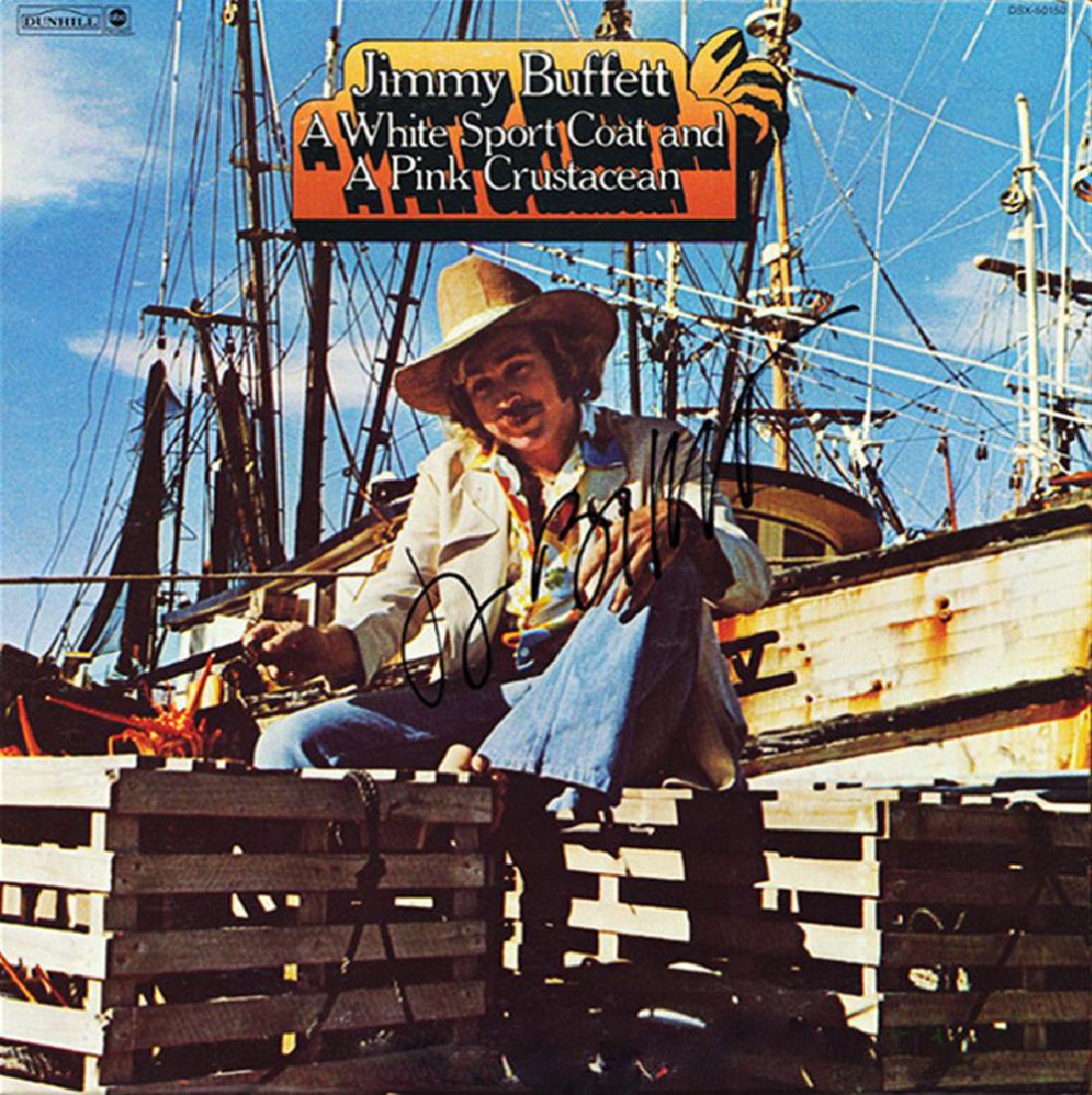 Jimmy Buffett Signed A White Sport Coat and a Pink (1 of 1)