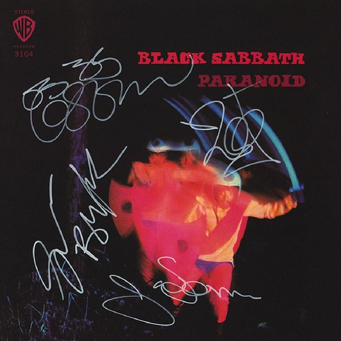 Black Sabbath Band Signed Paranoid Album (1 of 1)