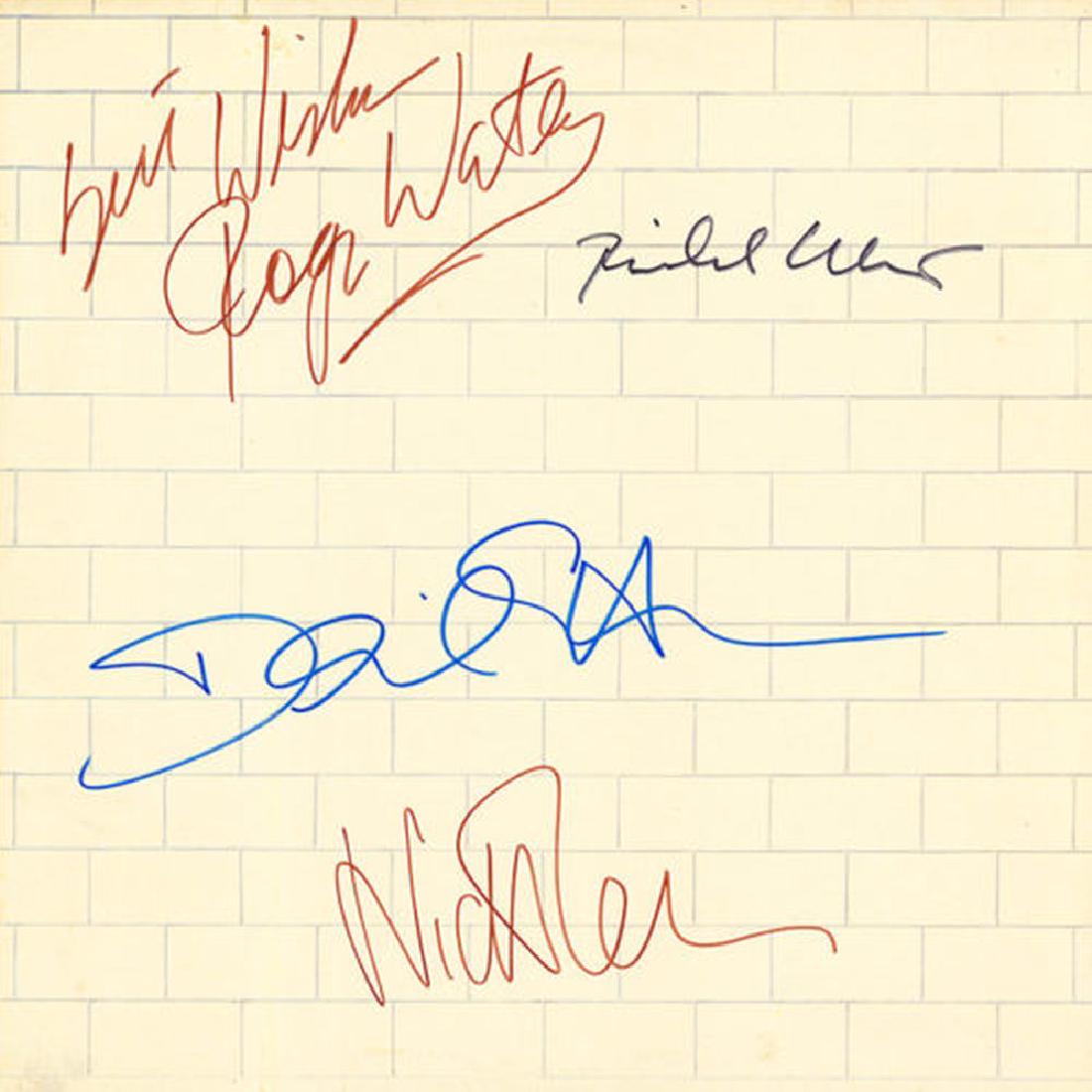 Pink Floyd Signed The Wall Album (1 of 1)