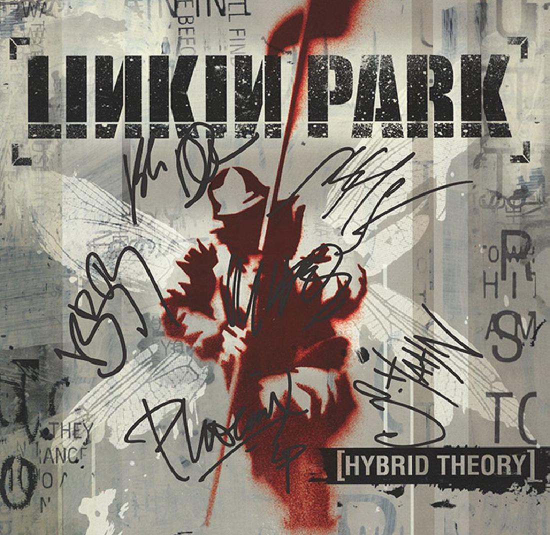 Linkin Park Hybrid Theory Signed Album Dec 13 18 High End Memorabilia In Ca