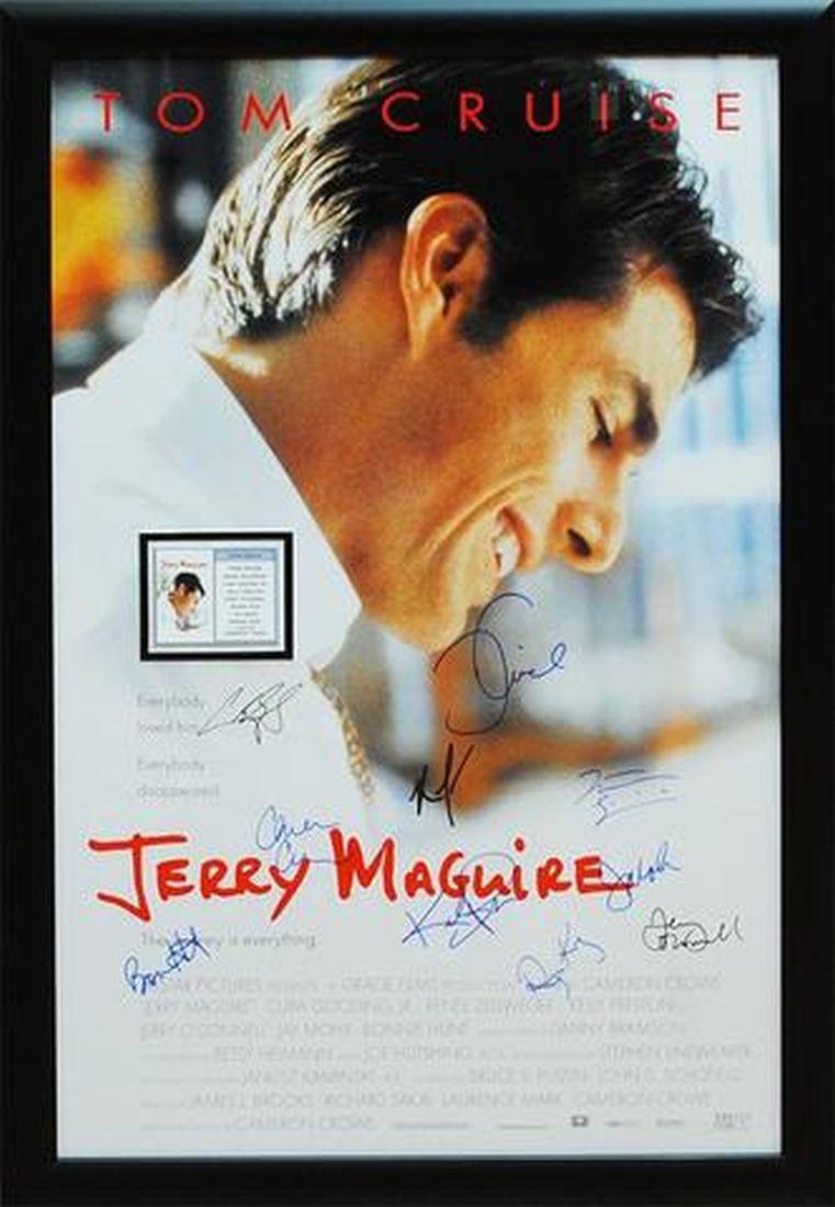 Jerry Maguire - Signed Movie Poster (1 of 1)