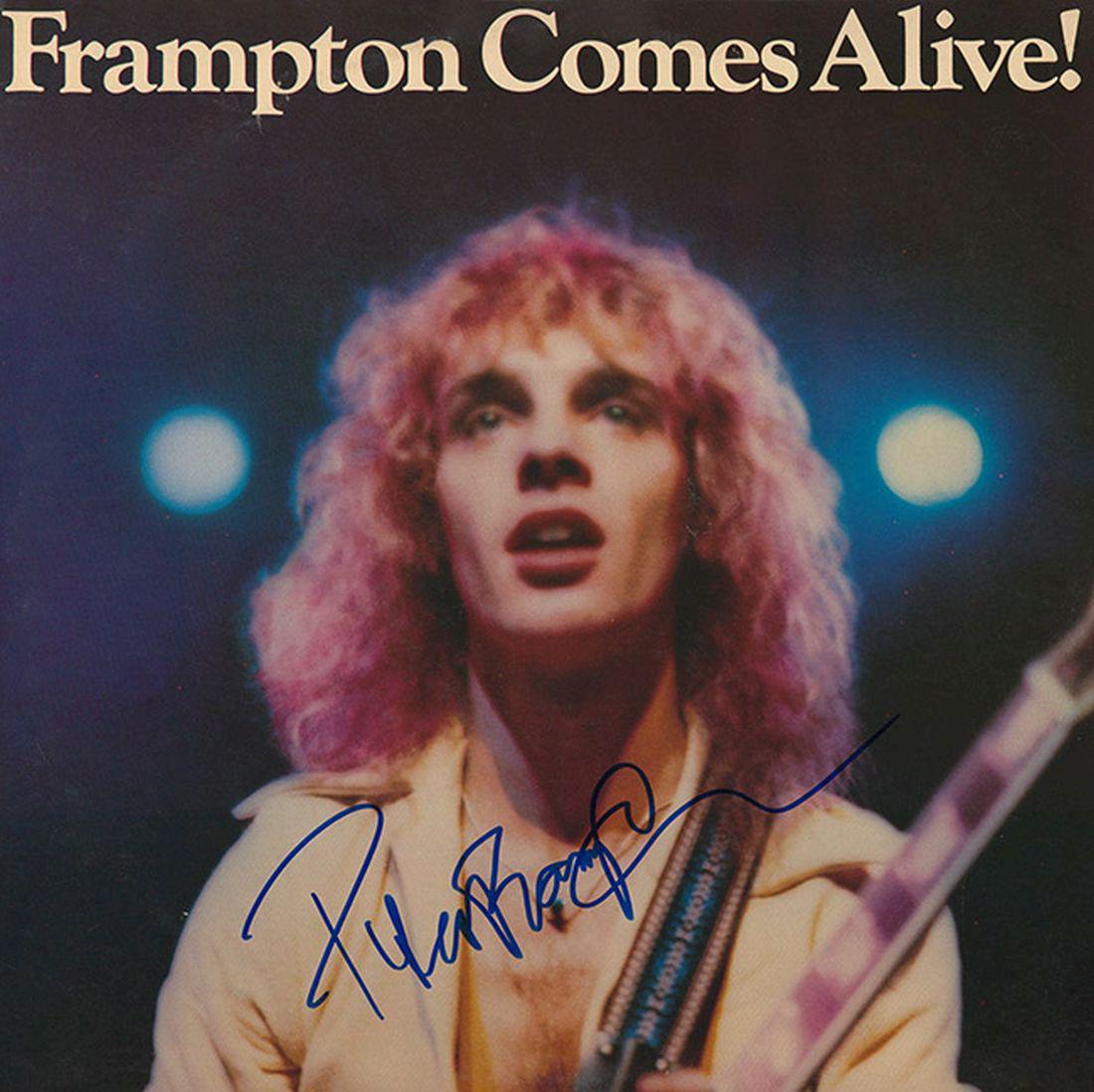 Peter Frampton "Frampton Comes Alive" Signed Album (1 of 1)