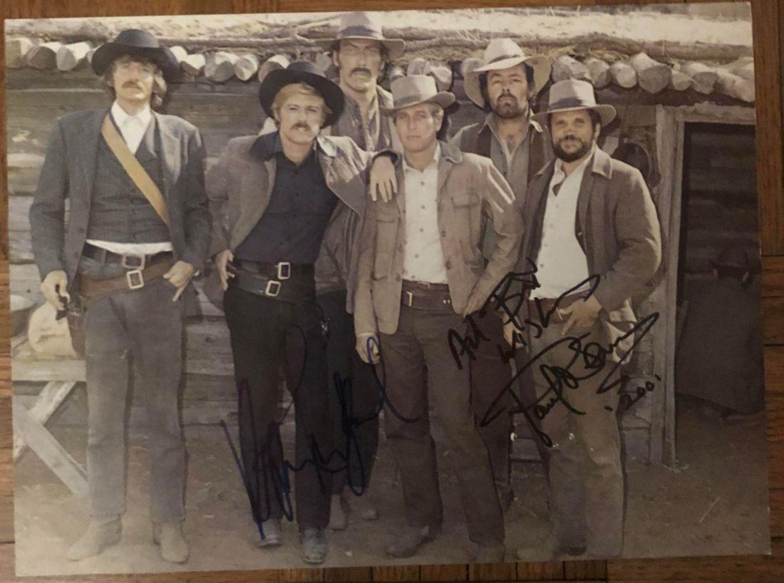 Newman & Redford Signed Butch Cassidy Photo (1 of 1)
