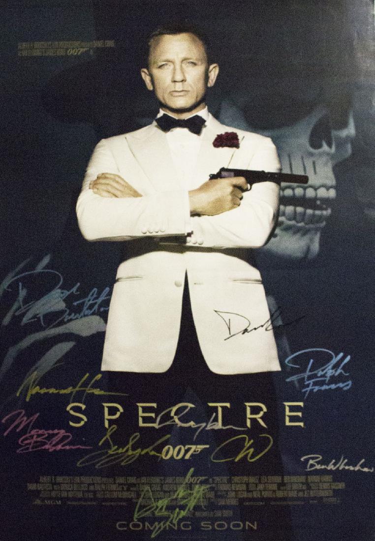 James Bond Spectre â€“ Signed Poster (1 of 1)