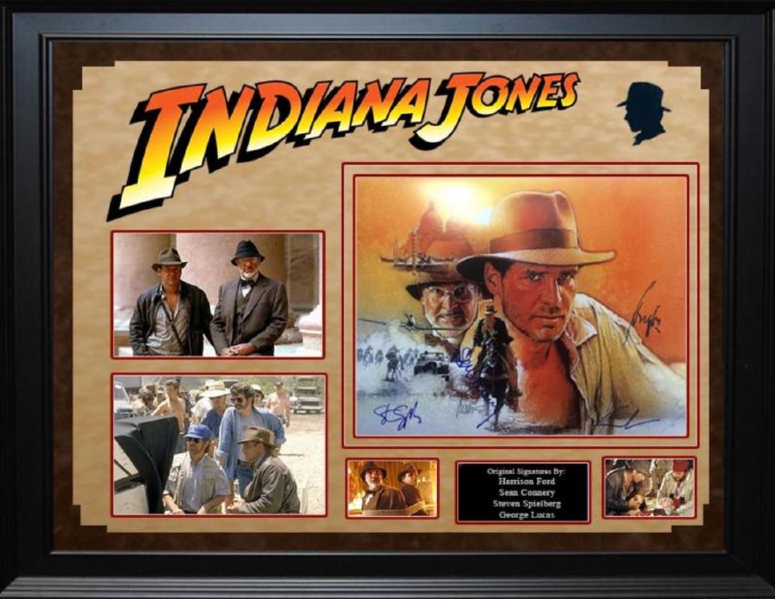 Indiana Jones and The Last Crusade - Signed Collage (1 of 1)