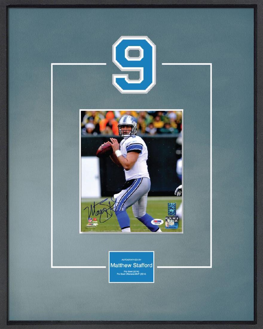 Matthew Stafford Signed Photo (1 of 1)