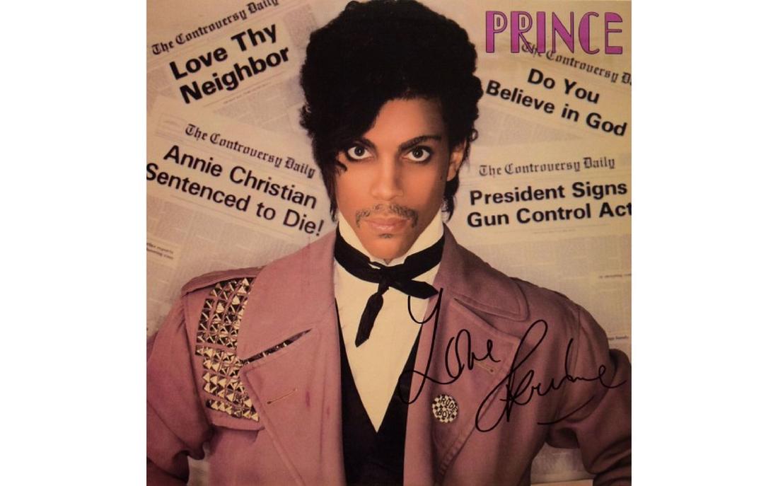 Prince Signed Controversy - 1981 Album (1 of 1)