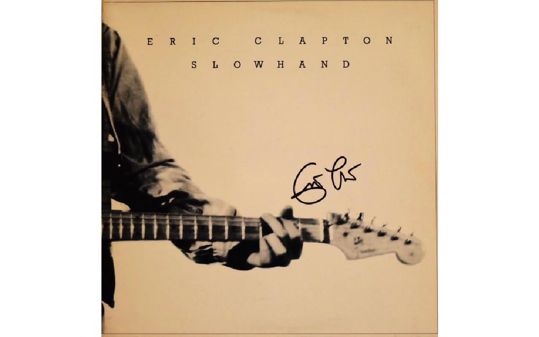 Eric Clapton Signed Slowhand Album (1 of 1)