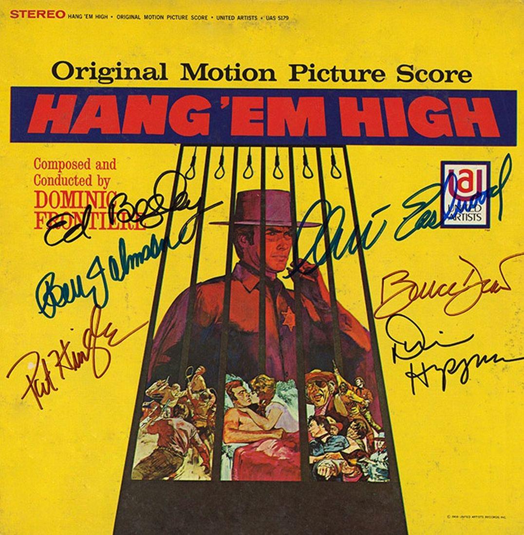 Hang Em High Signed Soundtrack Album (1 of 1)
