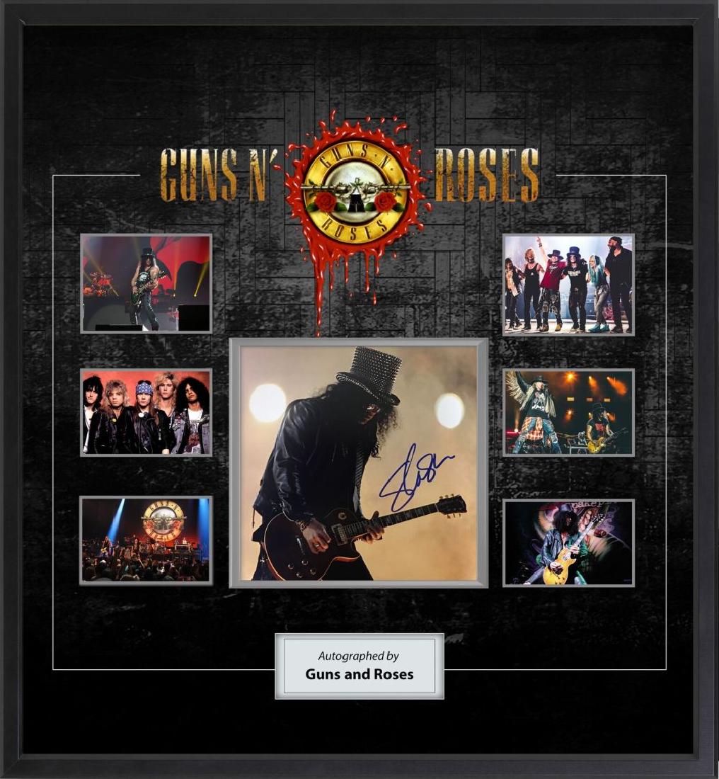 Guns N' Roses スラッシュ 直筆サイン Guns N Roses Slash Photo Limited Signature Edition Custom