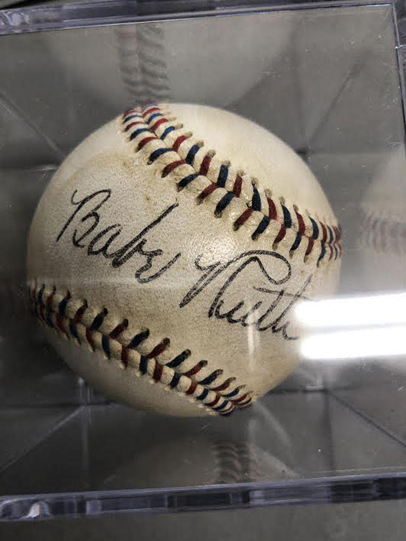Babe Ruth Signed Baseball