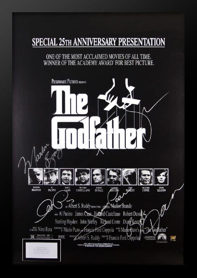 The Godfather Signed Movie Poster (1 of 1)