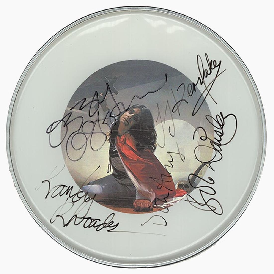 Ozzy Osbourne "Blizzard of Ozz" Drum Head (1 of 1)