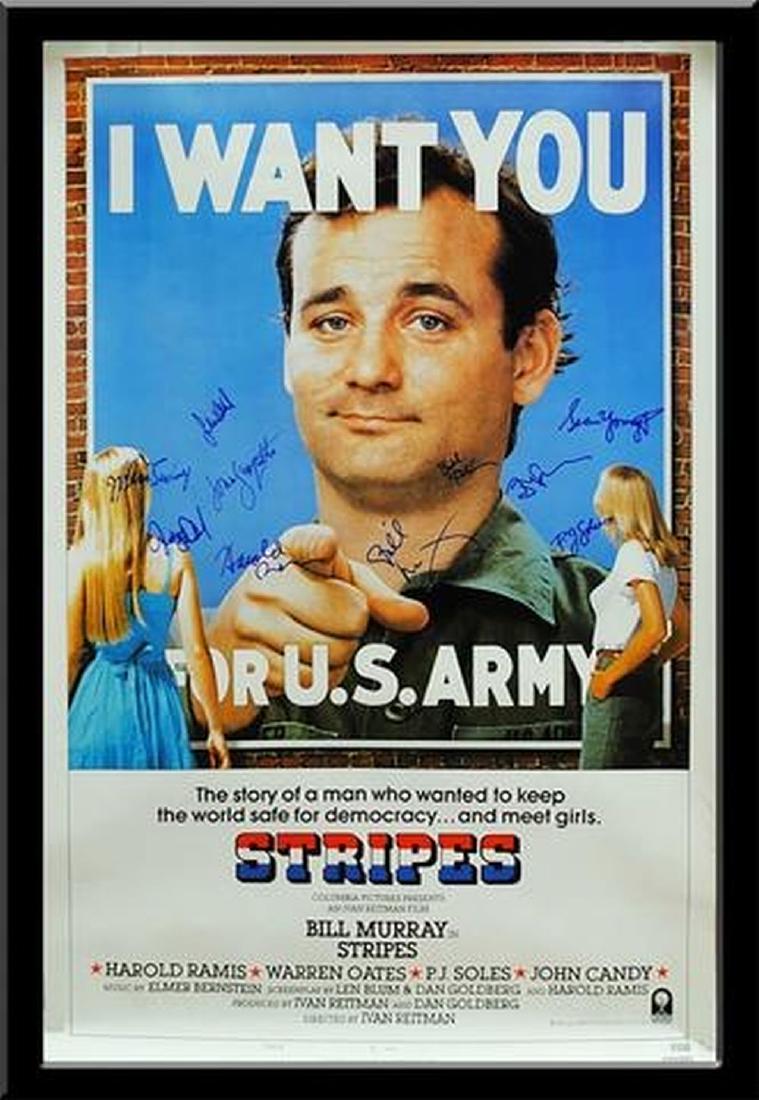 Stripes  - Signed Movie Poster (1 of 1)