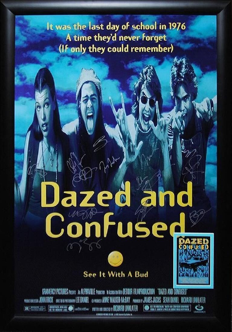 Dazed and Confused Signed Movie Poster (1 of 1)