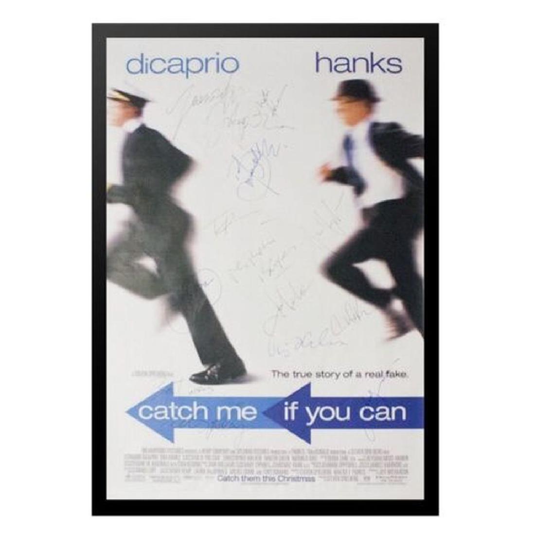 Catch Me If You Can - Signed Movie Poster (1 of 1)