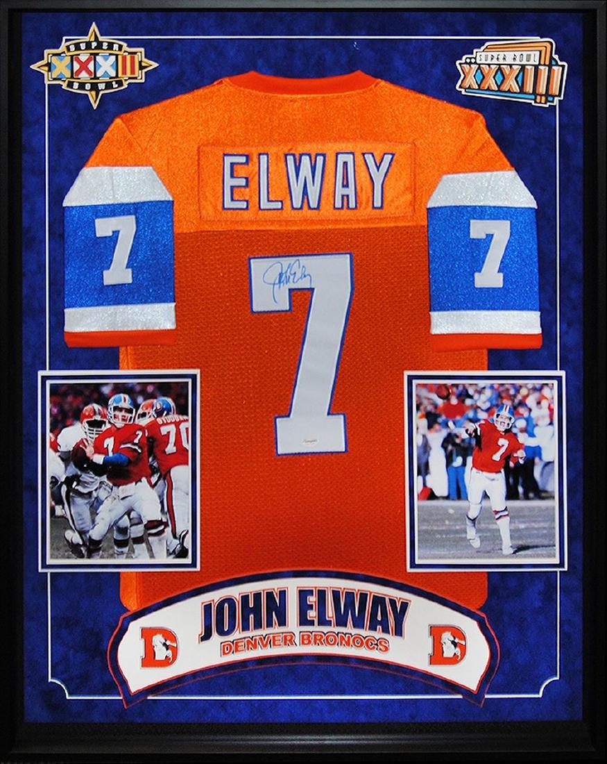 John Elway Signed Denver Broncos Jersey (1 of 1)