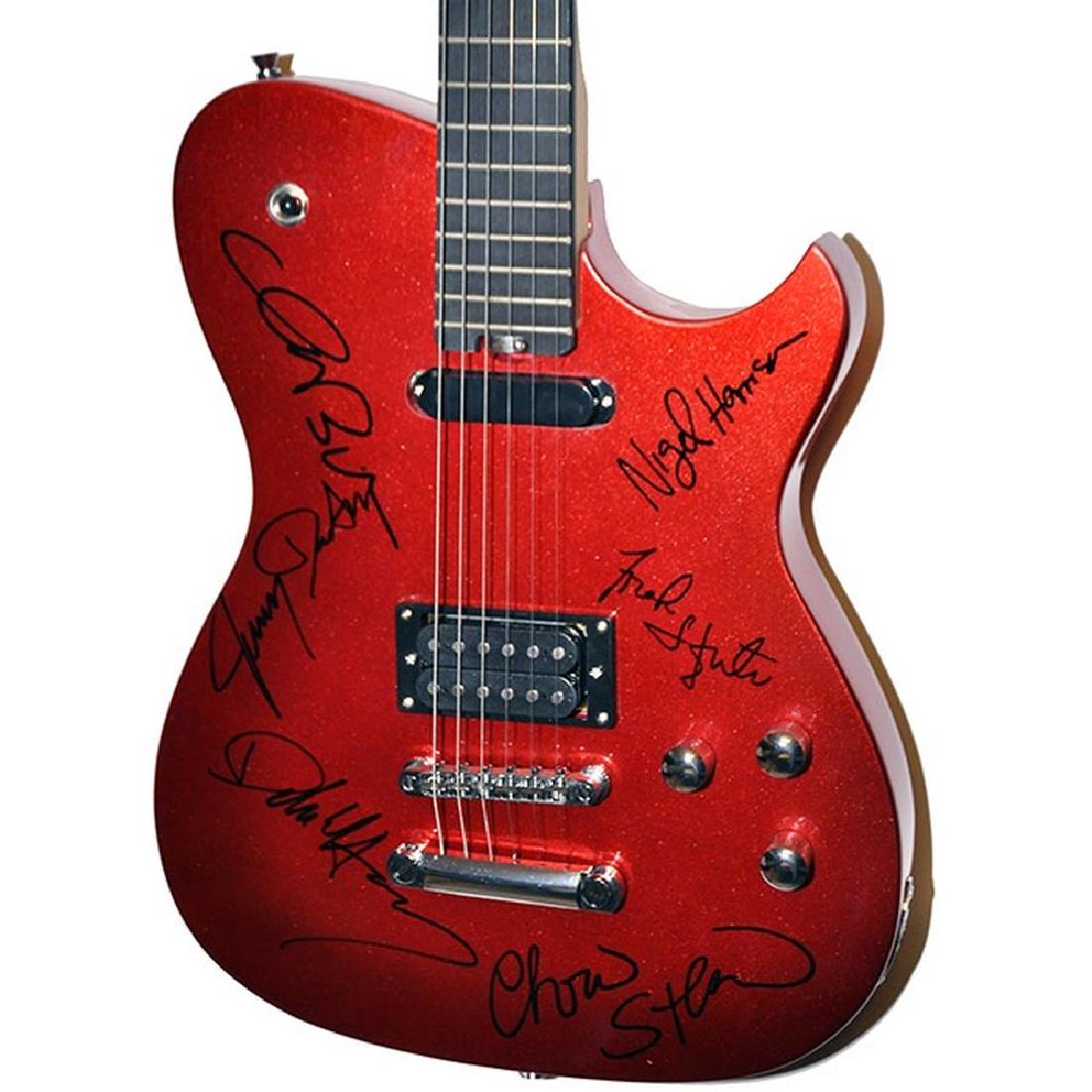 Blondie and Band Signed EVH-Style Guitar (1 of 1)