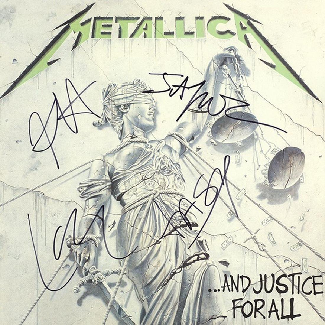 Metallica Signed "...And Justice for All" Album (1 of 1)