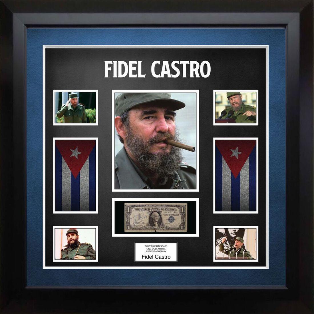 United Stated Silver Certificate Signed by Fidel Castro (1 of 1)