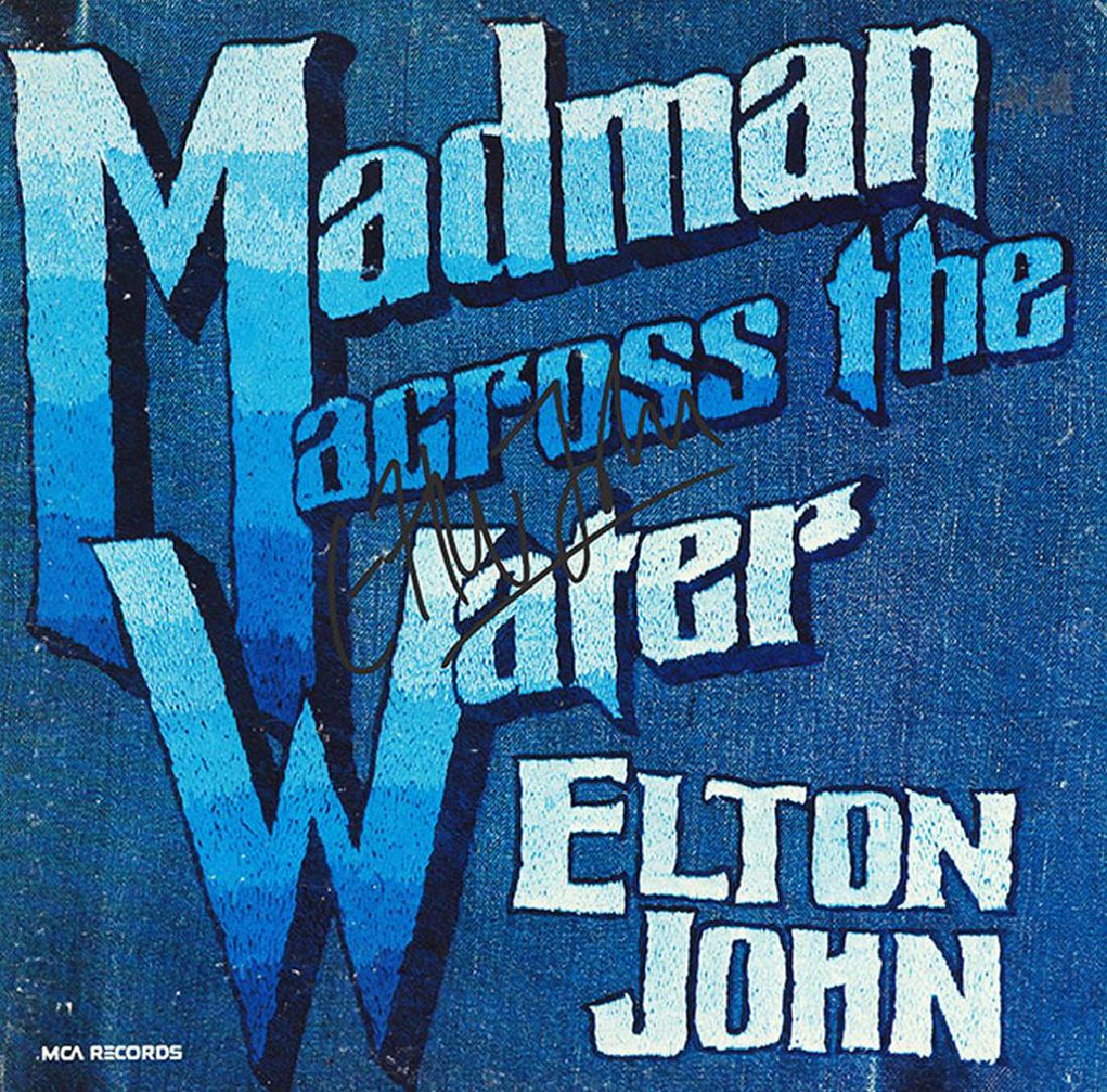 Elton John Signed Madman Across The Water Album (1 of 1)