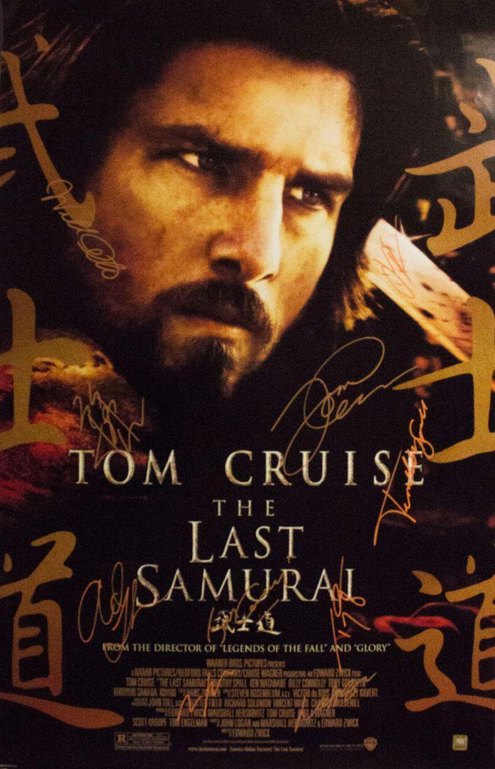 Last Samurai â€“ Signed Movie Poster (1 of 1)