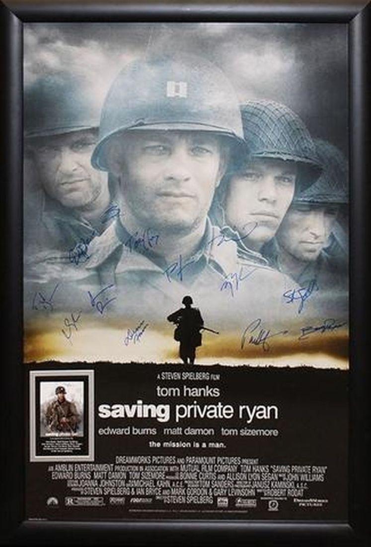 Saving Private Ryan - Signed Movie Poster (1 of 1)