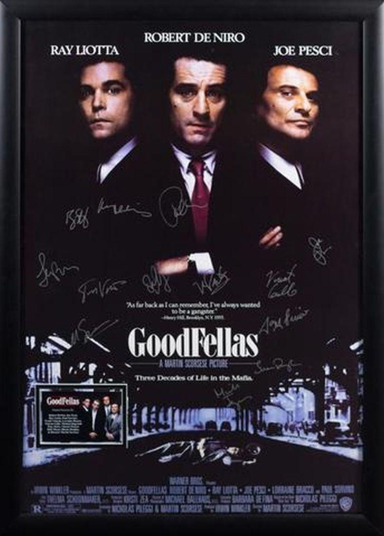 Goodfellas - Signed Movie Poster (1 of 1)