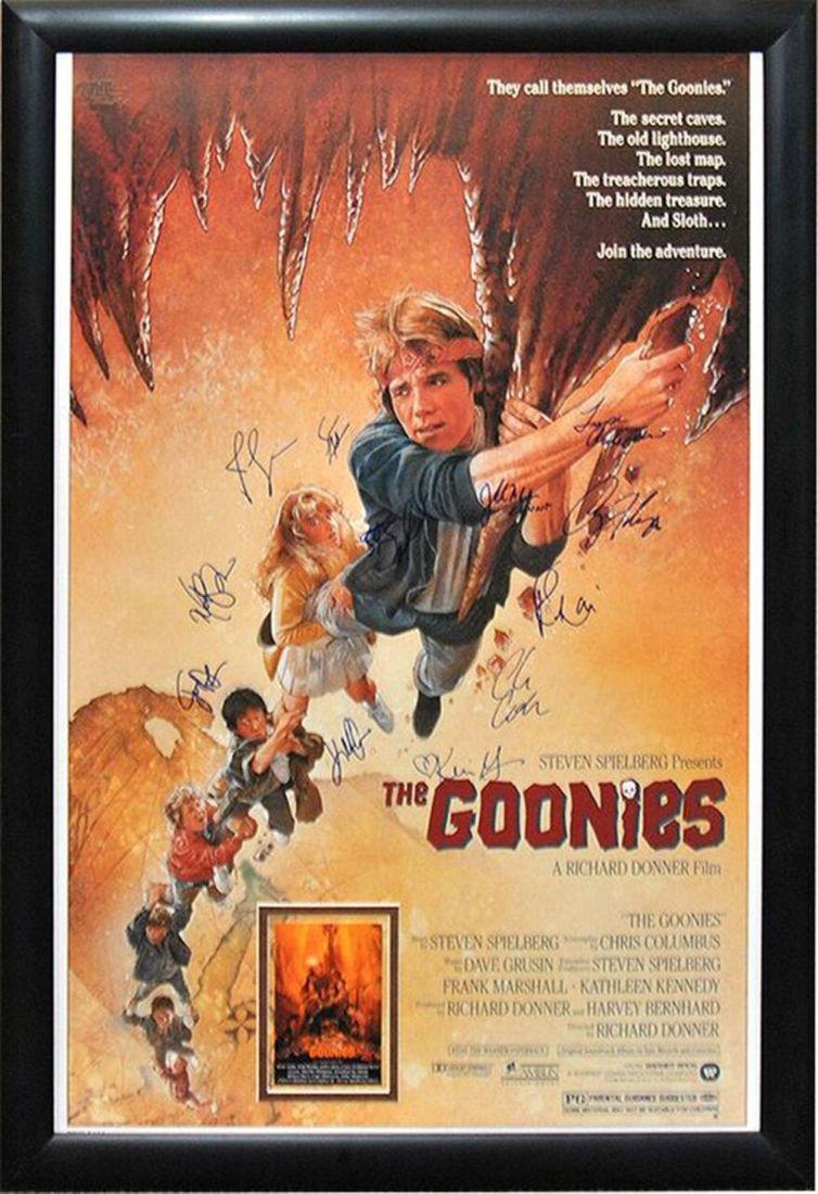 Goonies Signed Movie Poster (1 of 1)