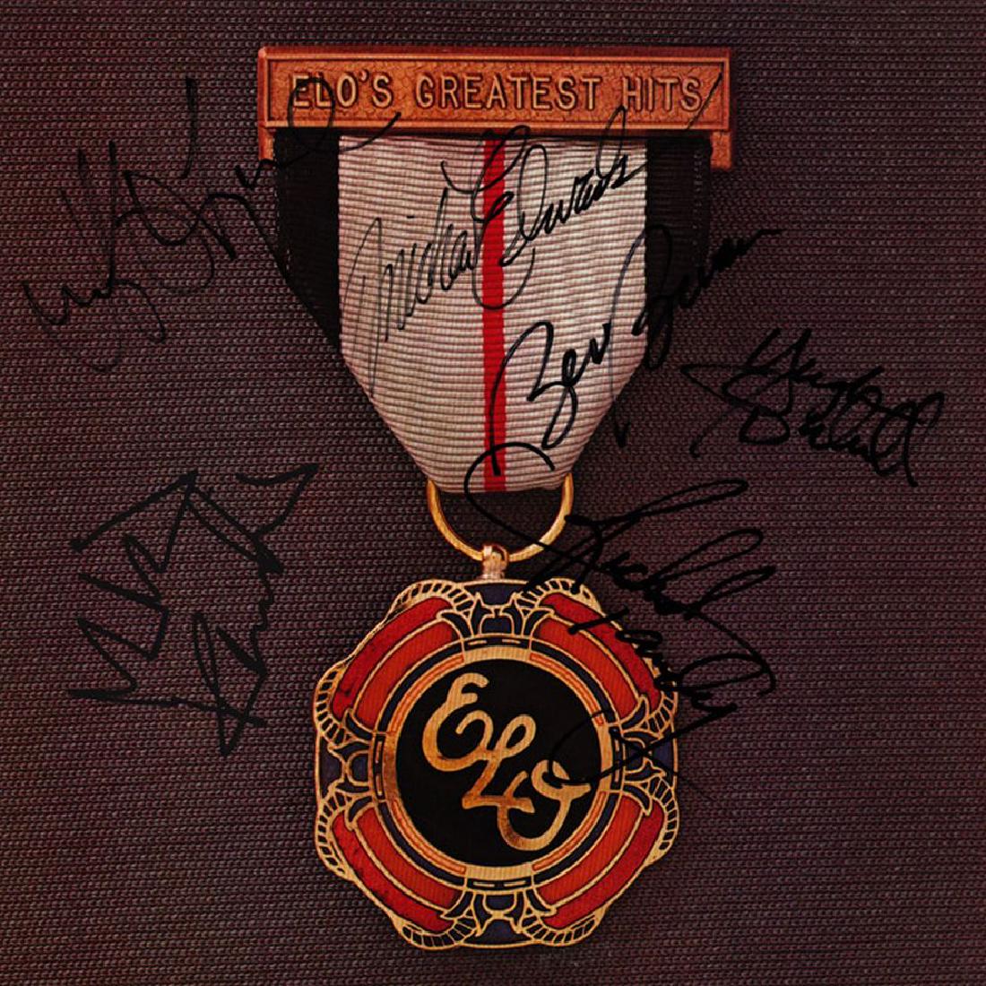 Electric Light Orchestra Signed ELO's Greatest Hits: Signed by Jeff Lynne, Bev Bevan, Hugh McDowall, Michael Edwards, Richard Tandy, and Mik Kaminski