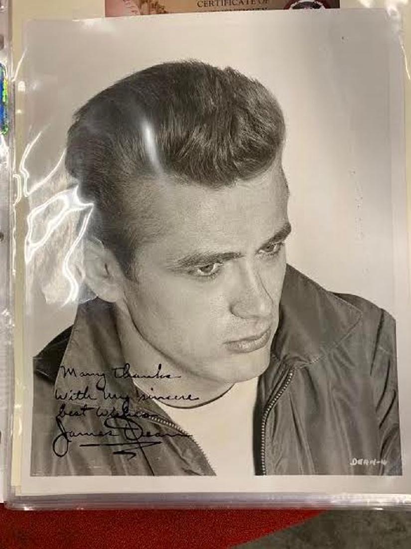 James Dean Signed Photo