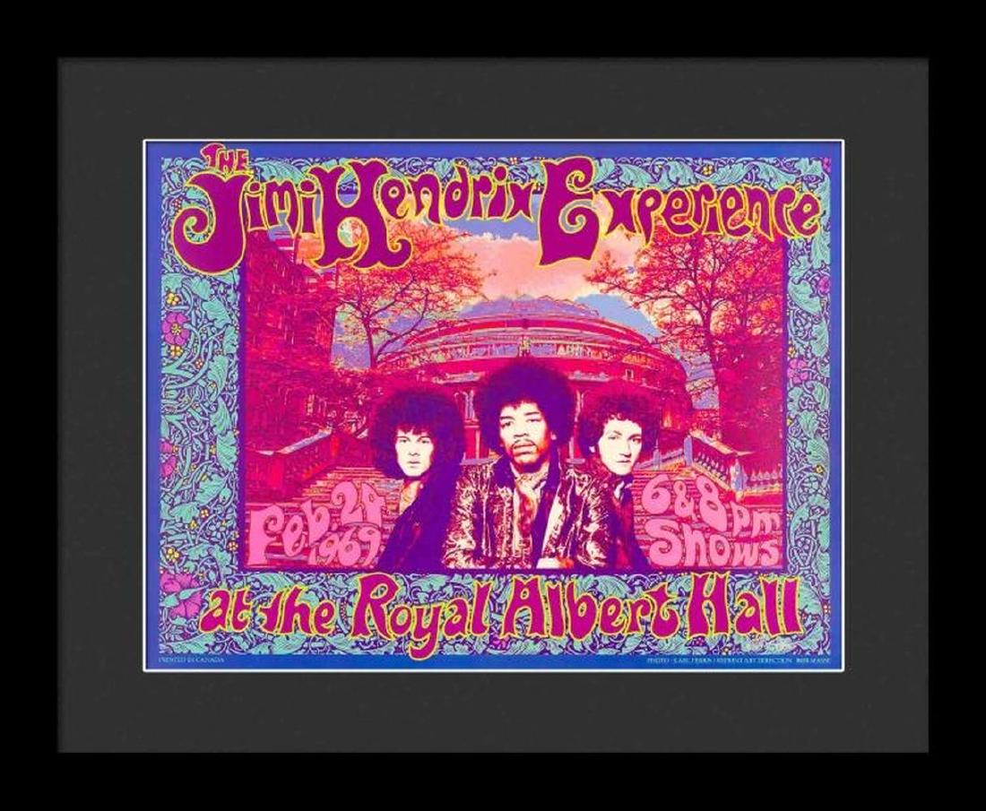 Bob Masse "Jimi Hendrix" Framed Poster (1 of 1)