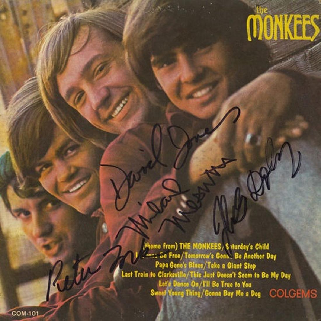 The Monkees "The Monkees" Signed Album (1 of 1)