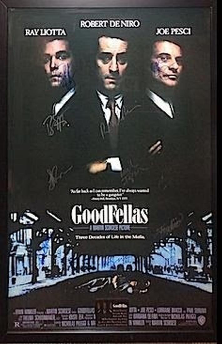 GoodFellas Signed Movie Poster