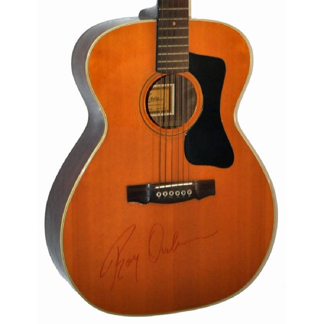 Roy Orbison Signed Acoustic Guitar (1 of 1)