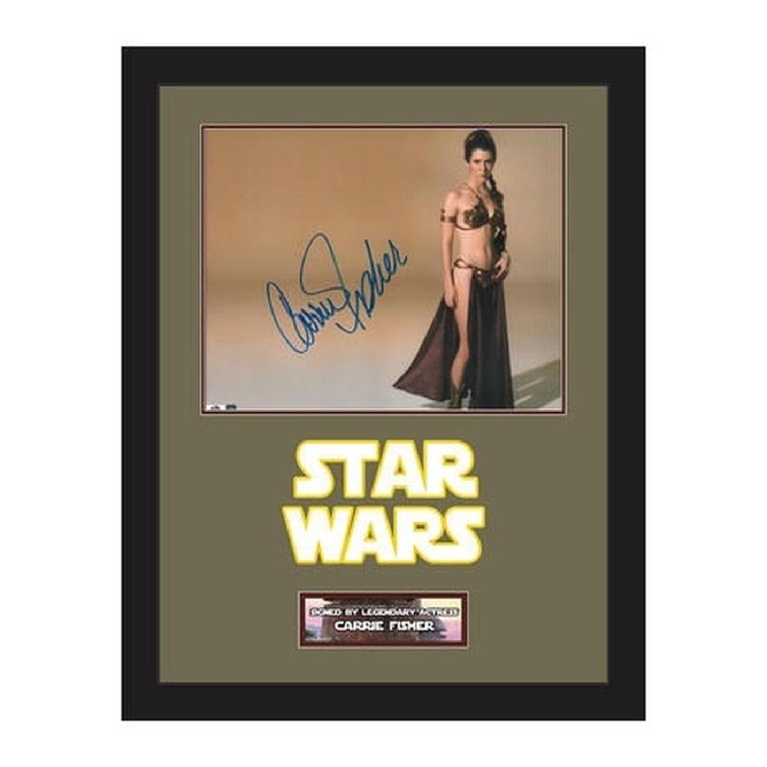 Carrie Fisher "Return of the Jedi" Signed Photo (1 of 1)