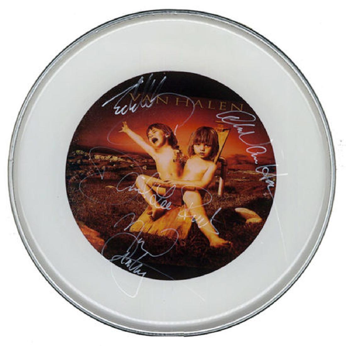 Van Halen "Balance" Signed Drum Head (1 of 1)