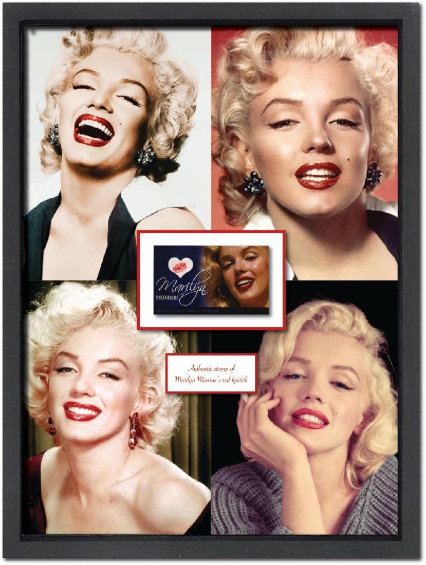 Marilyn Monroe Framed Lips Impression Collage (1 of 1)