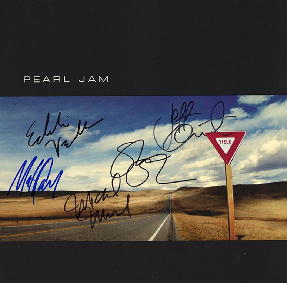 Pearl Jam Band Signed &ldquo;Yield&rdquo; Album