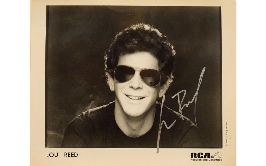 Lou Reed Signed Photo (1 of 1)