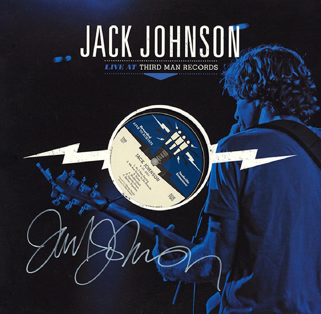 Live At Third Man Records Album: Signed by Jack Johnson