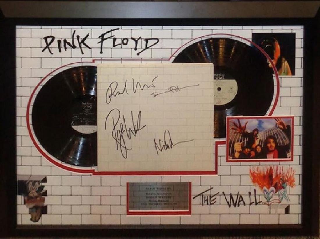 Pink Floyd "The Wall" Signed Album (1 of 1)