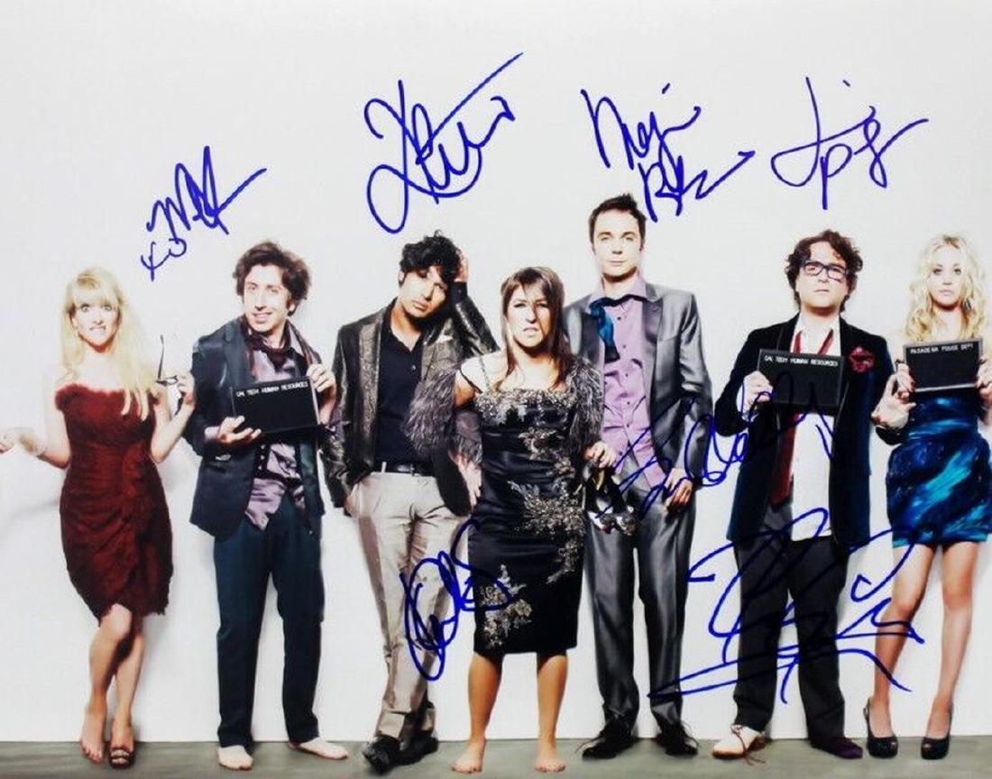 Big Bang Theory Signed Photo (1 of 1)