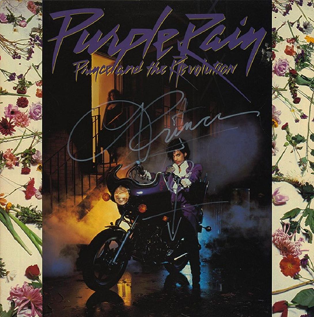Signed Prince "Purple Rain" Album (1 of 1)