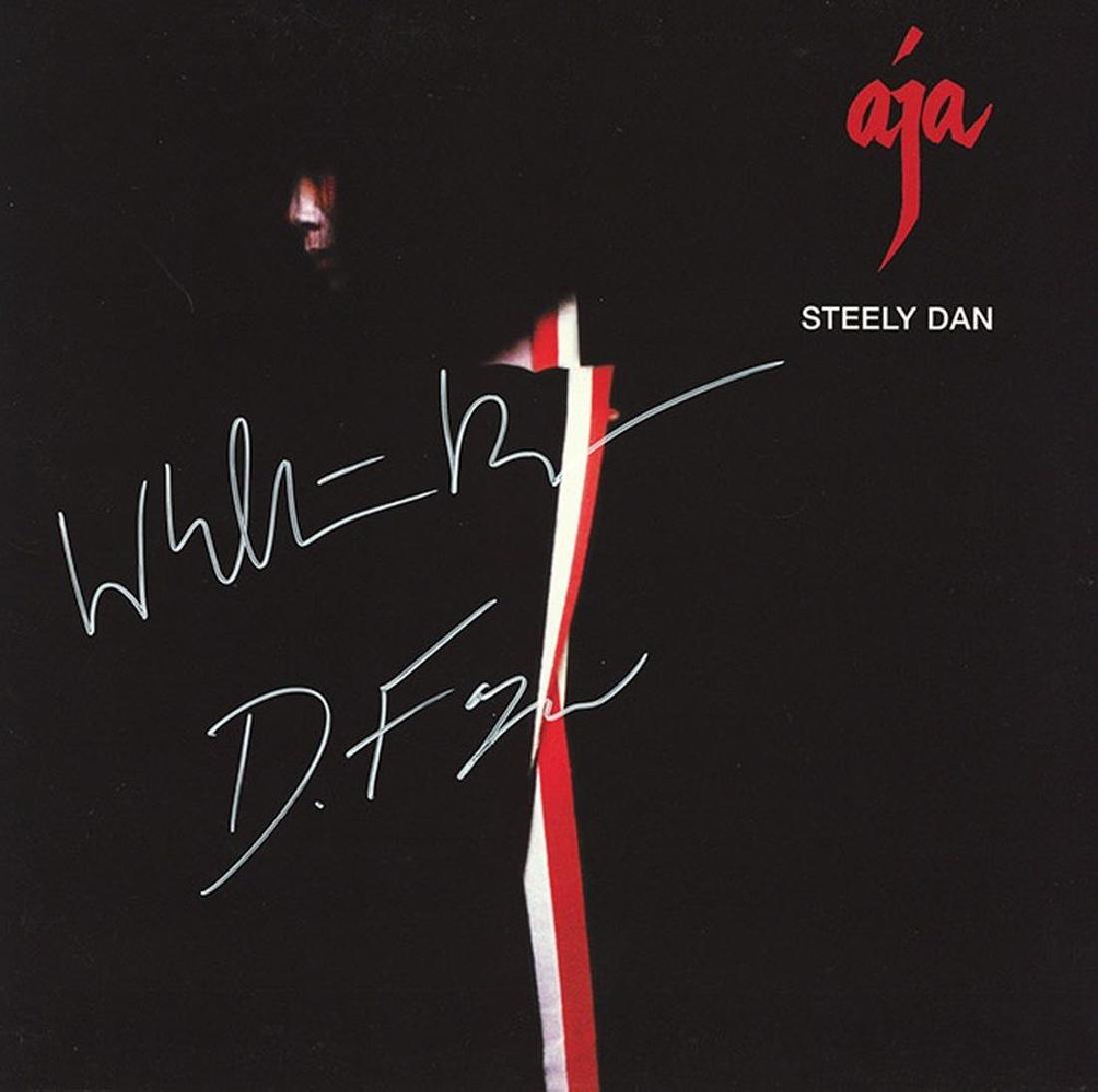 Steely Dan Band Signed "Aja" Album (1 of 1)